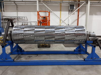 Total overhaul of Hombak rotor